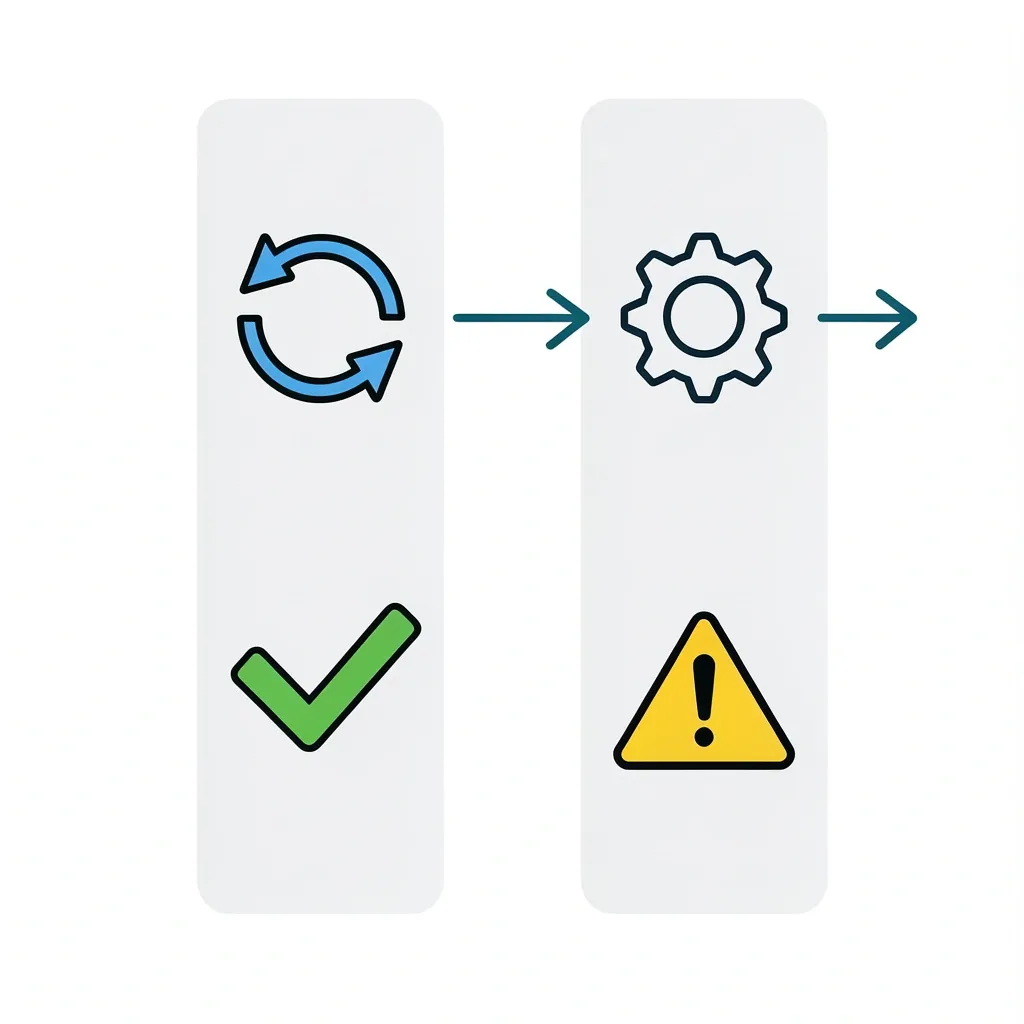 Comparison illustration between restart and factory reset on Vizio TV