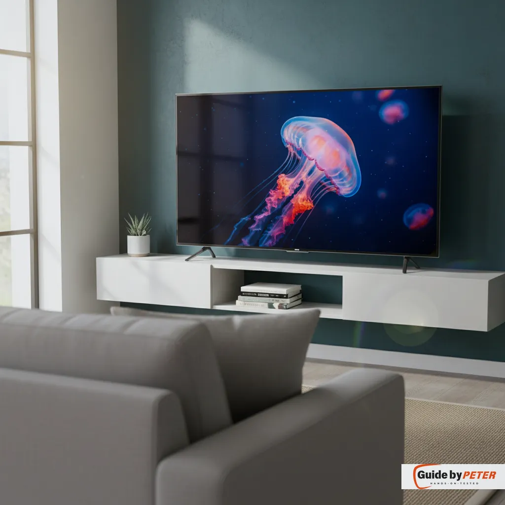 A vibrant picture on the TCL S5 Series 55-inch TV, demonstrating why it's the best TV under $350
